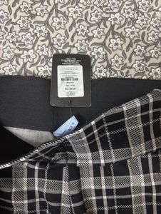 Checkered track Pants