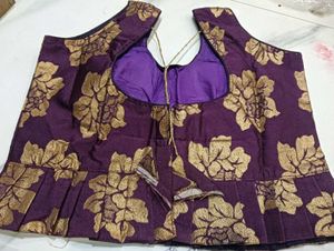Floral Purple Blouse