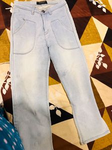 Gucci Light Wash Denim Jeans