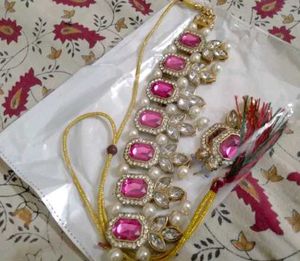 Pink Jewellery Set