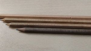 Vintage WWII War Drawing Pencils Lot (4 )