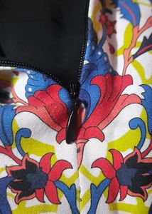 Patterned Pencil Skirt