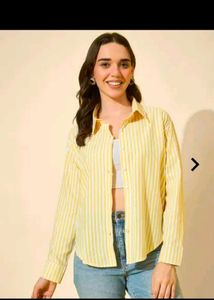 Striped Button-Down Shirt