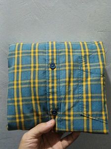 Men's Plaid Slim Fit Shirt