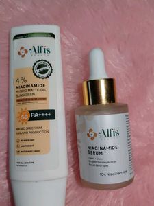 Alfis Niacinamide Sunscreen &amp; Serum