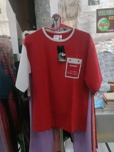 Red & White T-Shirt