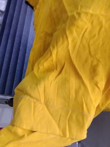 Mustard Yellow Flared Sleeve Top