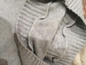 Cropped Knit Sweater