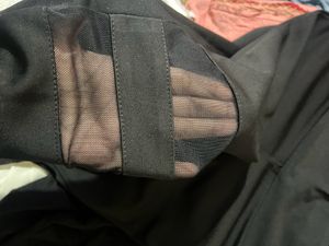 Black Netted Jeggings