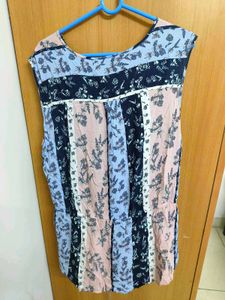 Women's Floral Print Peplum Top