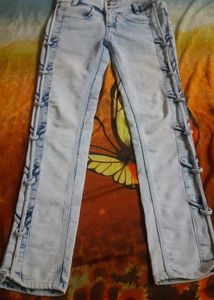 Light Wash Denim Jeans