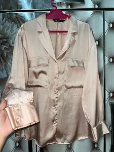 Zara Women's Satin Shirt