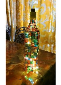 Bottle With Fairy Ligths