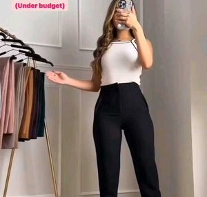 Black Trouser For Women