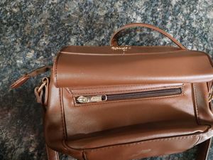 Brown Lavie Crossbody Bag