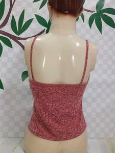 (1100)Ribbed Knit Tank Top