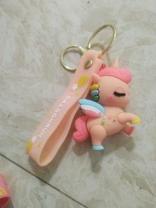 Cute Unicorn Keychain