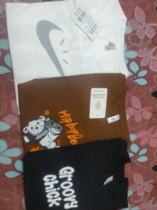 3 Pack Graphic women T-Shirts