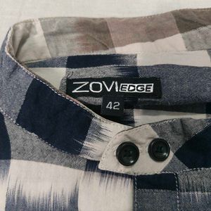 Stylish Men's Checked Short-Sleeve Shirt
