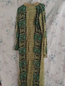 Bohemian Print Maxi Dress