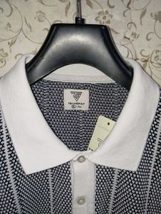 Teamspirit men's knitted polo tshirt