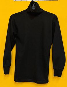 Classic Black Turtleneck Top  for women an