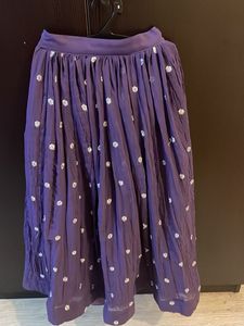 Girls Purple Lehenga Choli Set