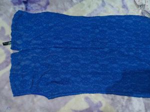 Royal Blue Lace midi