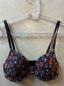Floral Print Lightly Padded Bra