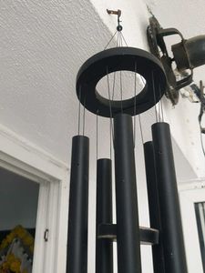 Modern Black Wind Chimes