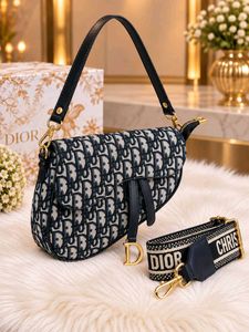 CHRISTIAN DIOR SADDLE SHOULDER BAG* WD BOX
