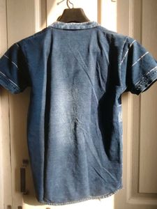 Denim Striped T-Shirt