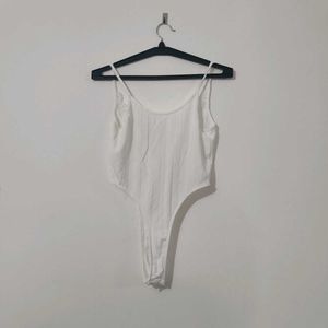 White Lace Bodysuit