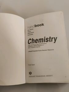 Arihant Chemistry Hand Book