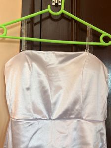 Satin Fabric Dress Small Size