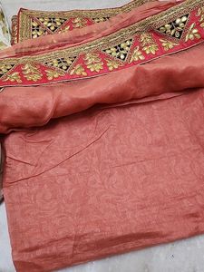 Beautiful Saree With Stiched Blouse