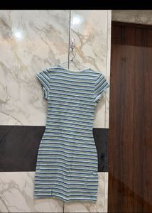 Striped T-Shirt Mini Dress