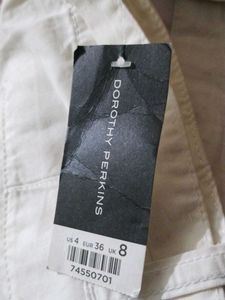 White Tie-Waist Shorts