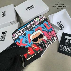 Karl Lagerfeld Mini Zipper Wallet( COPY) WITH BOX