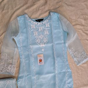Pakistani Beautiful Suit Set With Dupatta