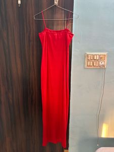 Stunning Red Bodycon Maxi Dress