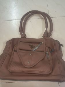 Chic Dusty Rose Shoulder Bag