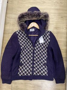 Voilet Fur Hooded Jacket - Fix Rate