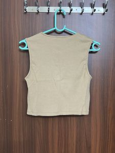 Ribbed Tank Crop Top
