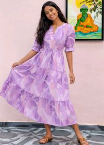 Beautiful Purple Maxi Dress
