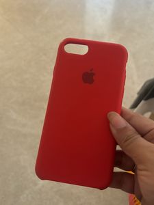 Red Silicon Original Phone Case iPhone 7 Or 8