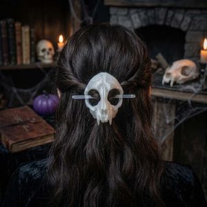 Unique Glow in the dark Skull Hair Pin