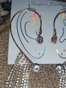 Sparkling Drop Earrings