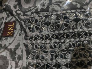 Cotton Slub Kurta Set with Dupatta