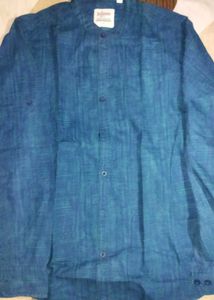 Roadster Men's Blue Printed Shirt